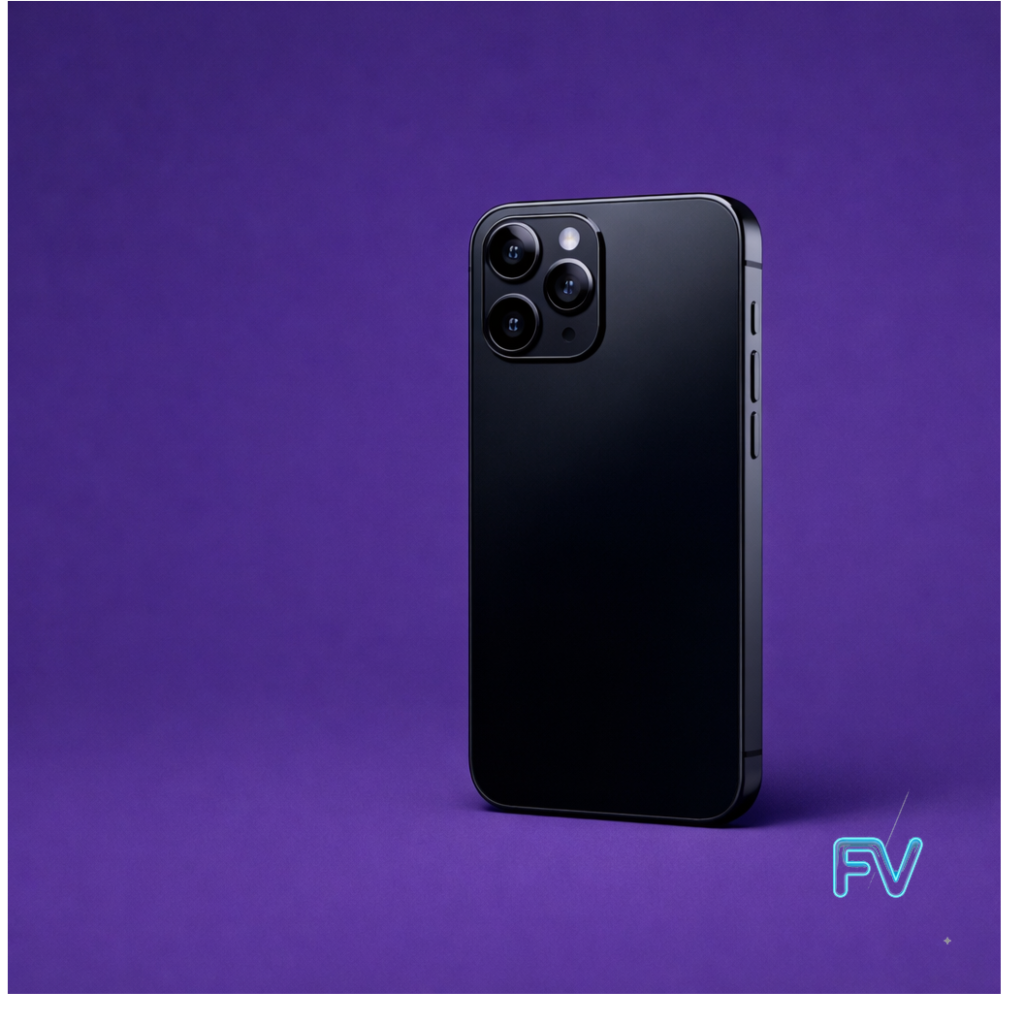 purple smartphone